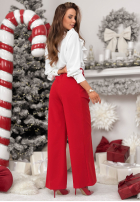 Košeľa z falbankami Christmas Wishes Biela