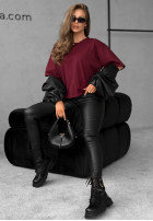 Tričko Very Fine bordová