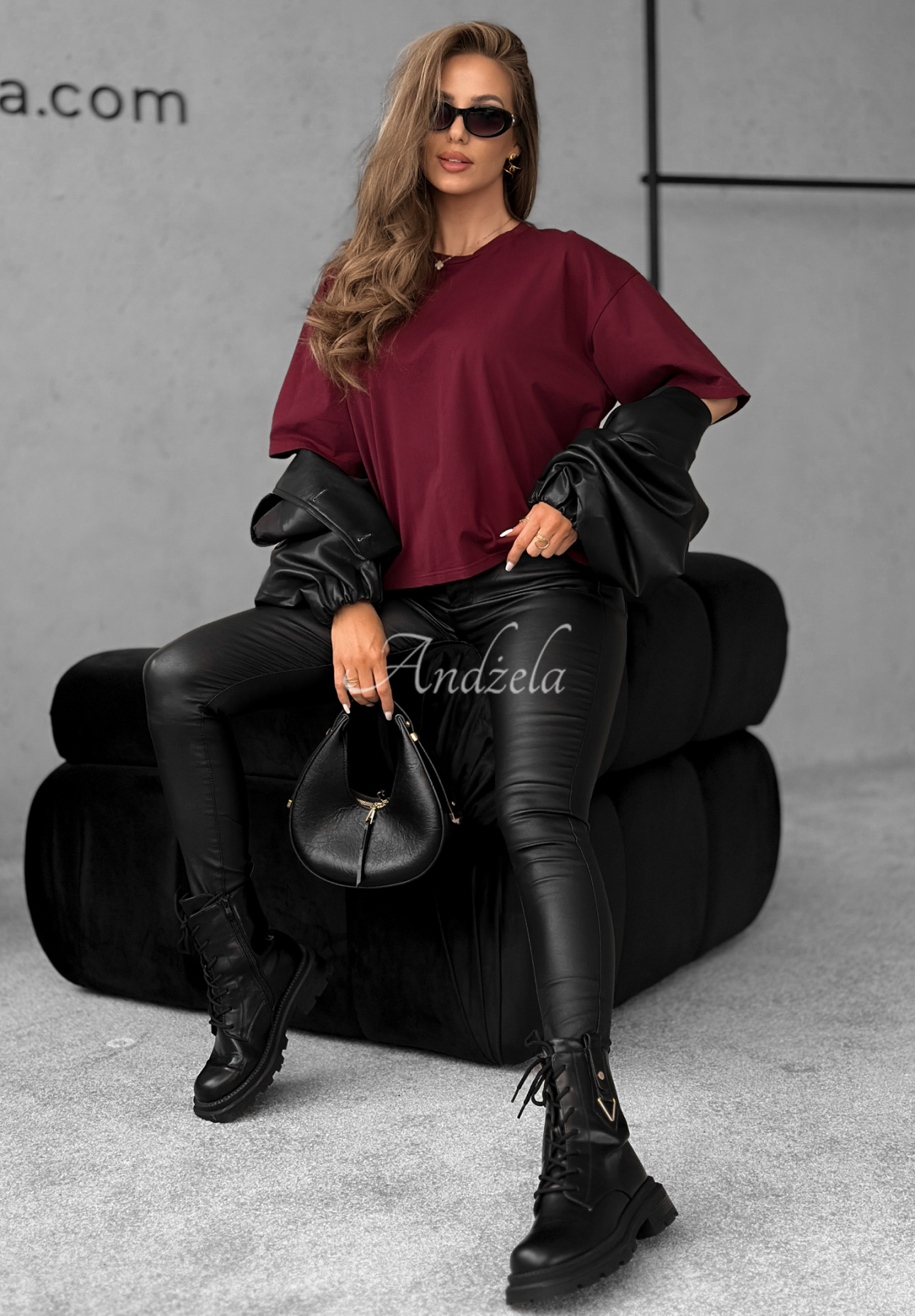 Tričko Very Fine bordová