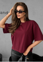 Tričko Very Fine bordová