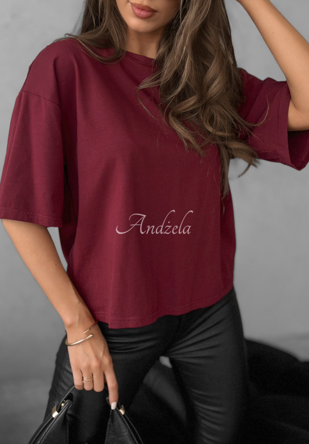 Tričko Very Fine bordová