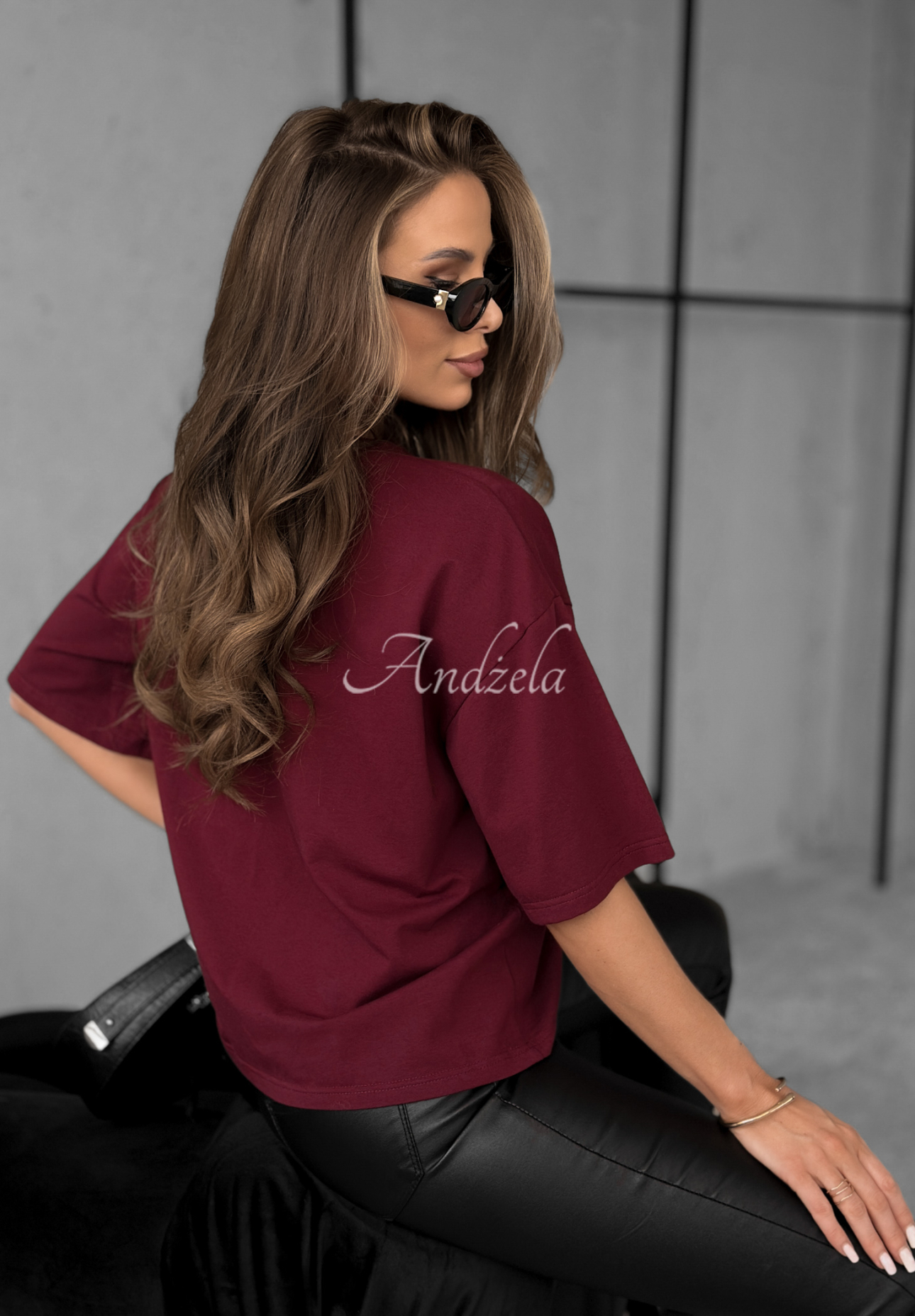 Tričko Very Fine bordová