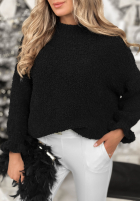 Sveter Feels Like Heaven čierne