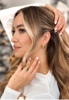 Náušnice łezka Charmly zlaté