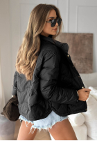 Krátka puchowa Bunda Last Thing čierna