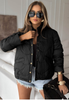 Krátka puchowa Bunda Last Thing čierna