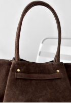 Zamszowa Kabelka Almost Ready čokoládová