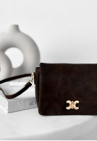 Zamszowa Kabelka In My Closet čokoládová