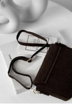 Zamszowa Kabelka In My Closet čokoládová