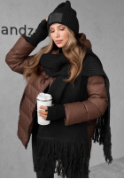 Súprava Čiapka, szalik, Rukavičky  3in1 December čierne