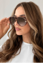 Okuliare przeciwsłoneczne Fully Visible hnedé