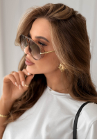 Okuliare przeciwsłoneczne Fully Visible hnedé