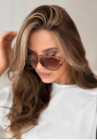 Okuliare przeciwsłoneczne Fully Visible hnedé