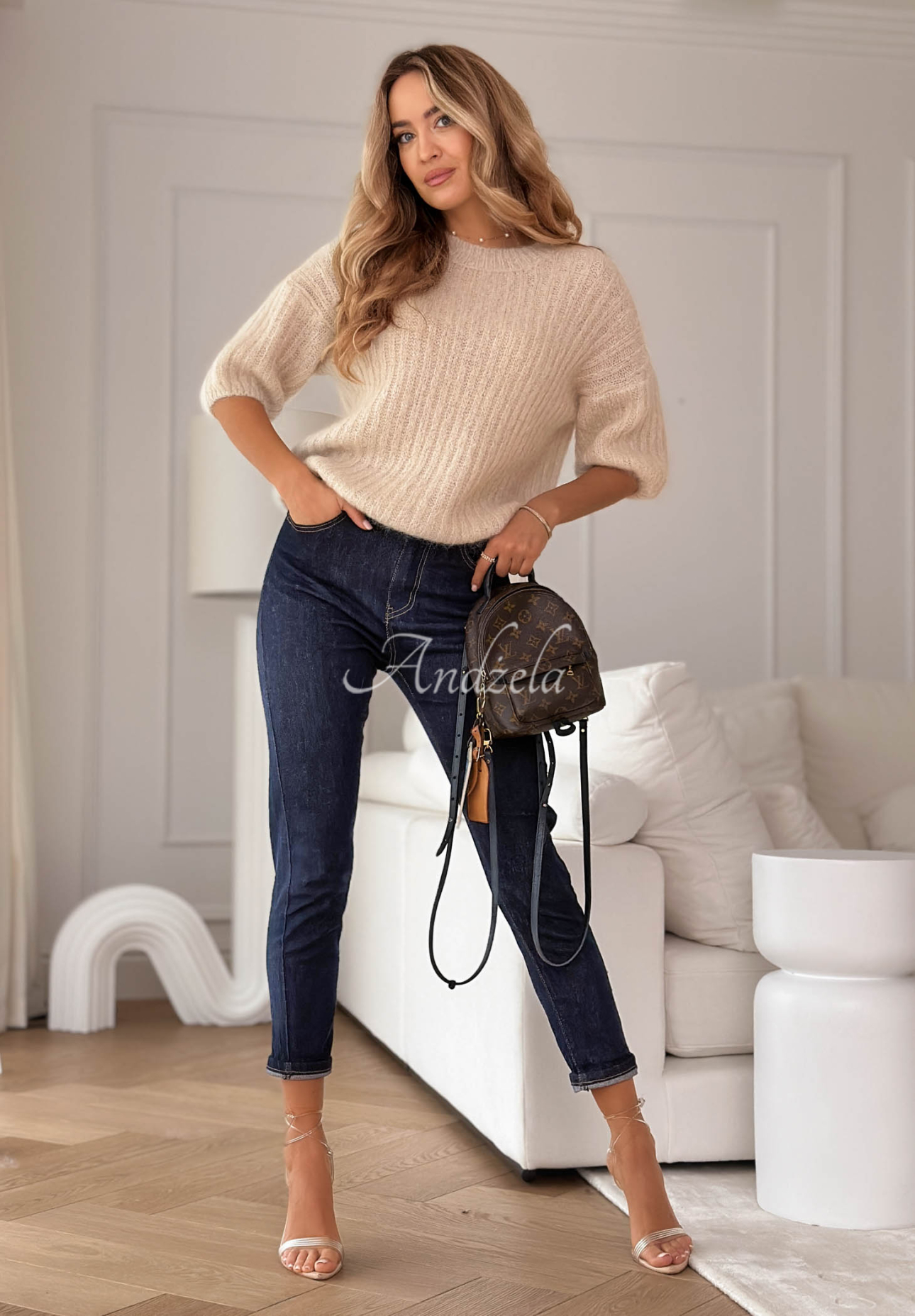 Džínsy Thought About It tmavomodré