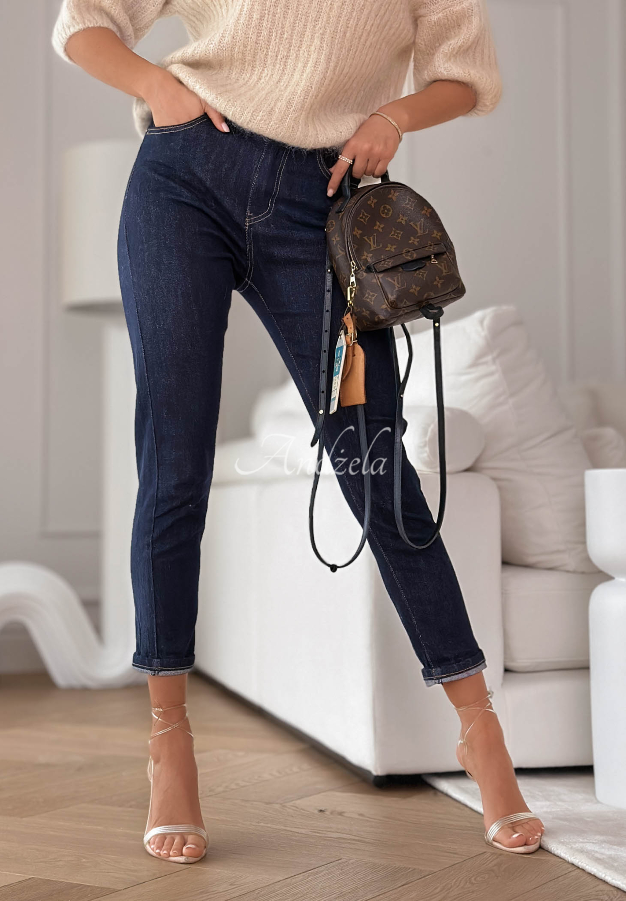 Džínsy Thought About It tmavomodré