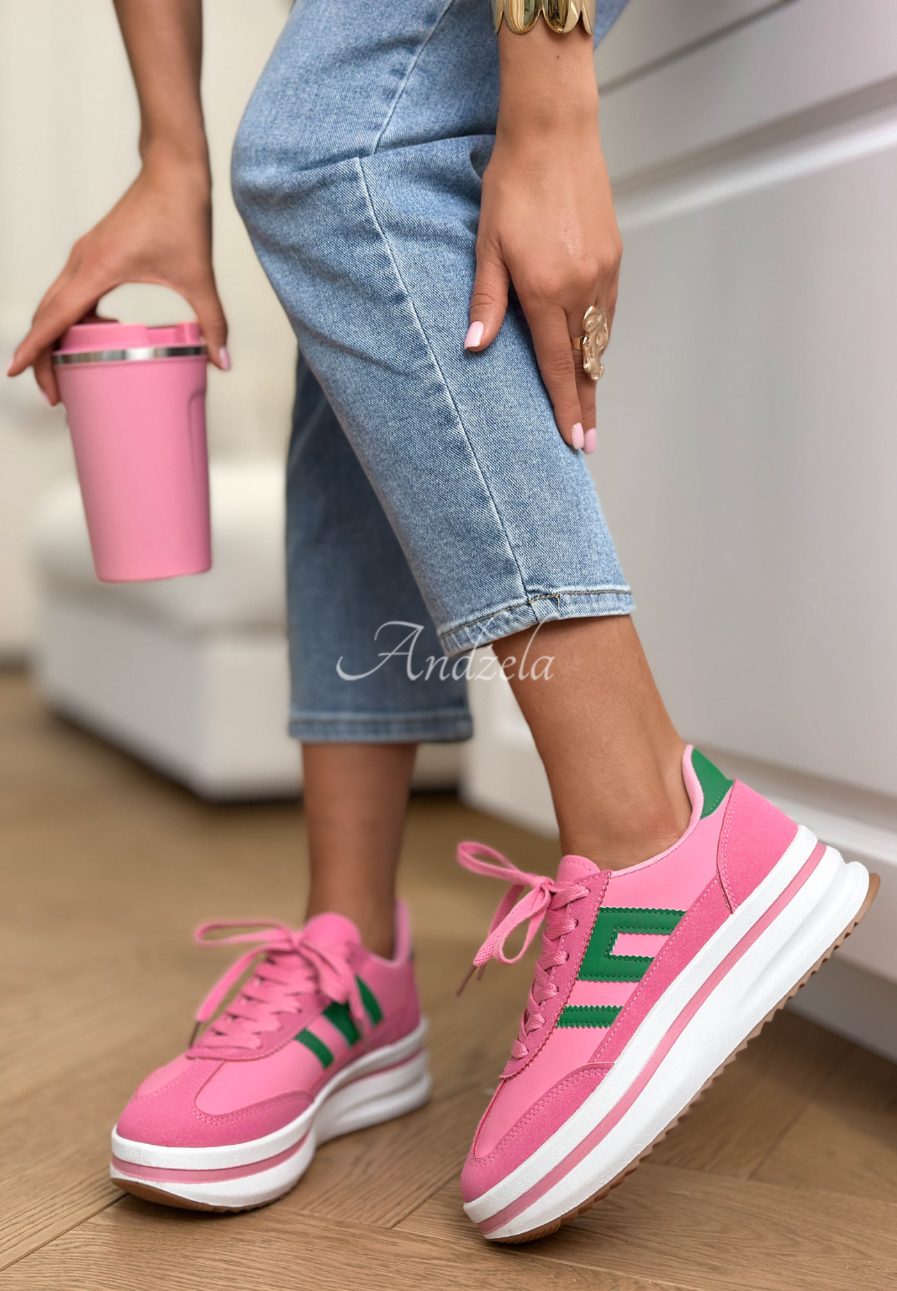 Tenisky Not Going Anywhere ružové