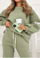 Tepláková súprava Fits Me Perfectly szałwiowy