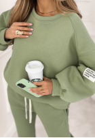 Tepláková súprava Fits Me Perfectly szałwiowy