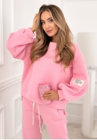 Tepláková súprava Fits Me Perfectly ružový