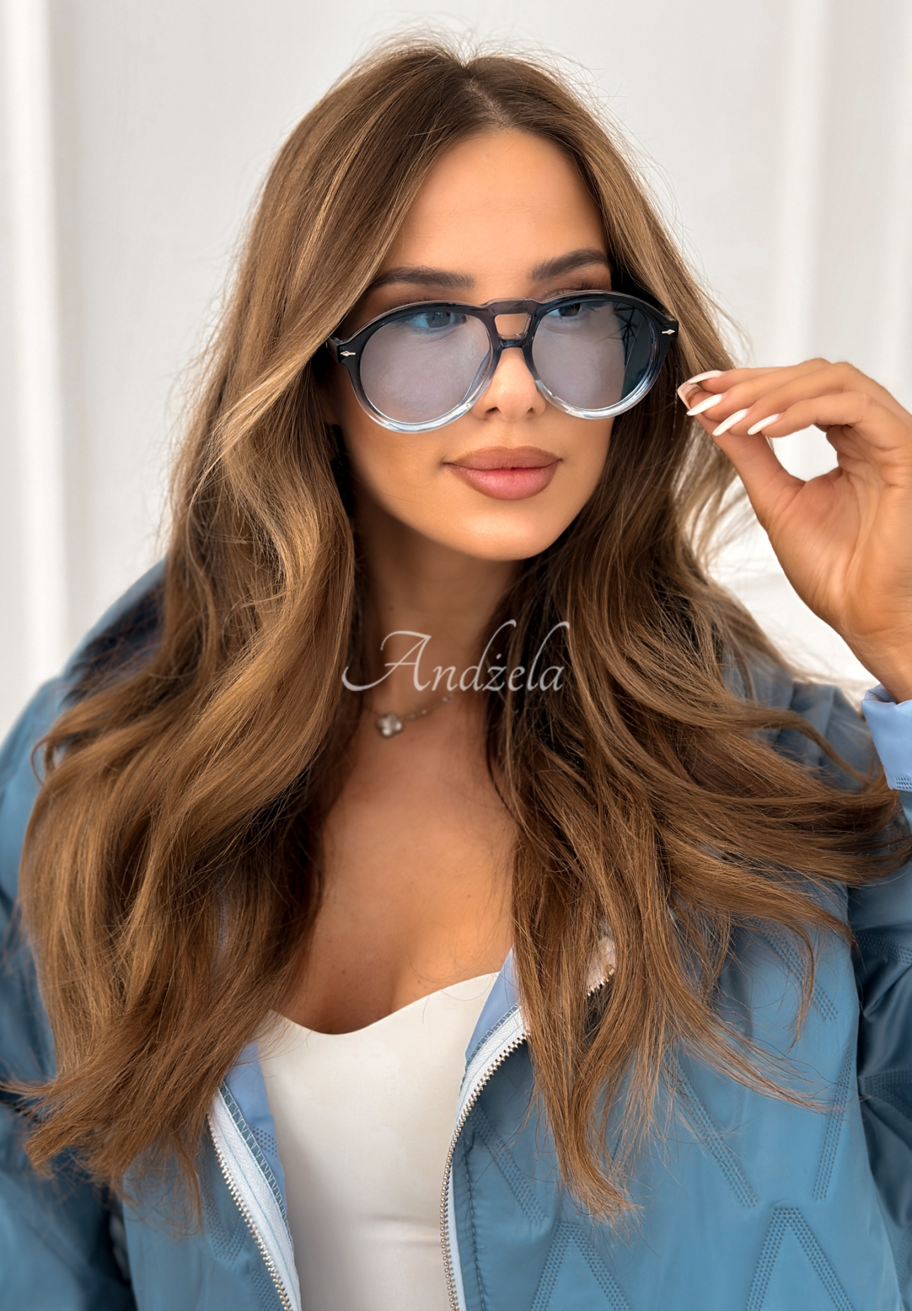 Slnečné okuliare No More Glares modré