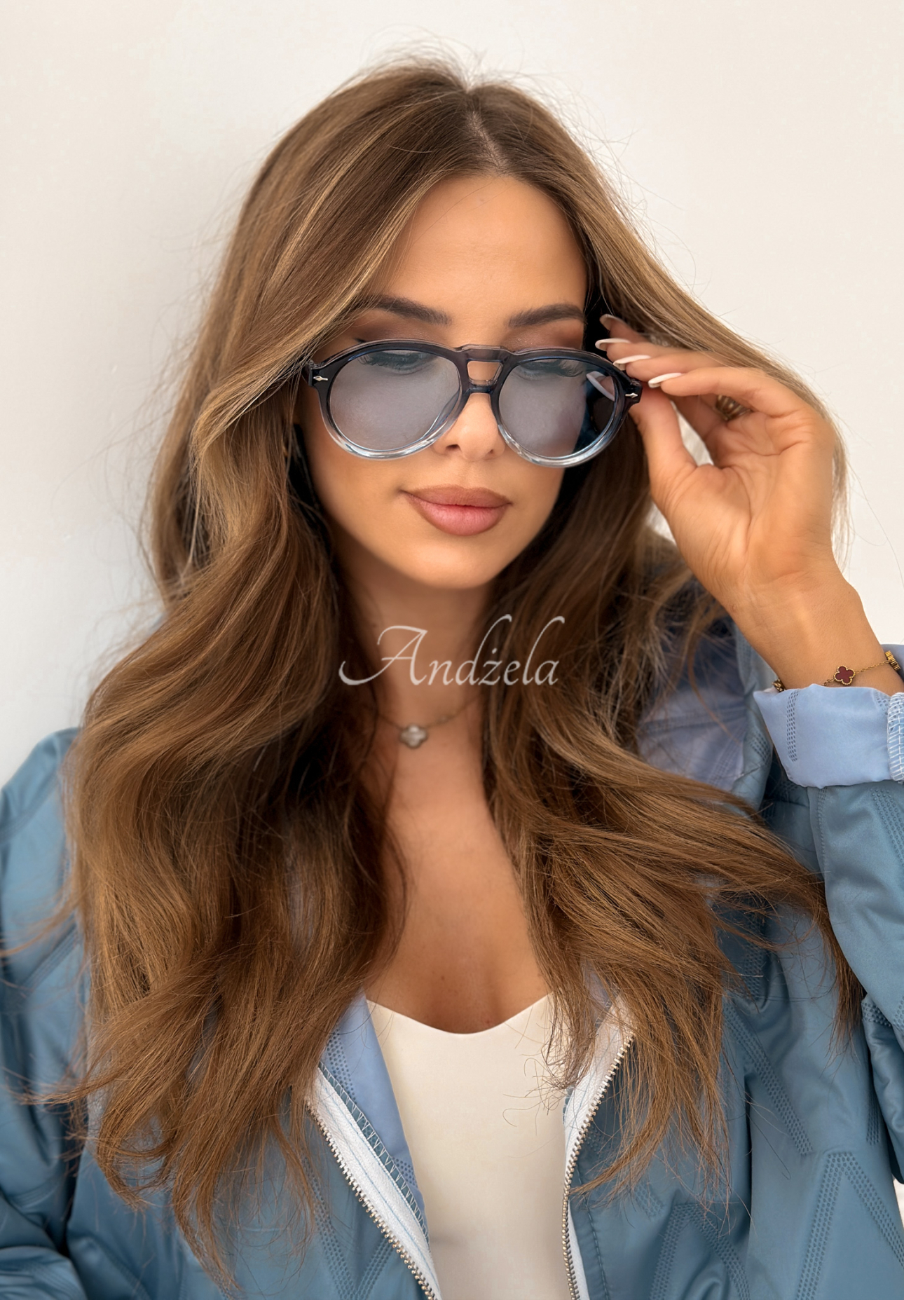 Slnečné okuliare No More Glares modré