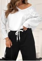 Nohavice dresowe masełko Comfy & Trendy čierne