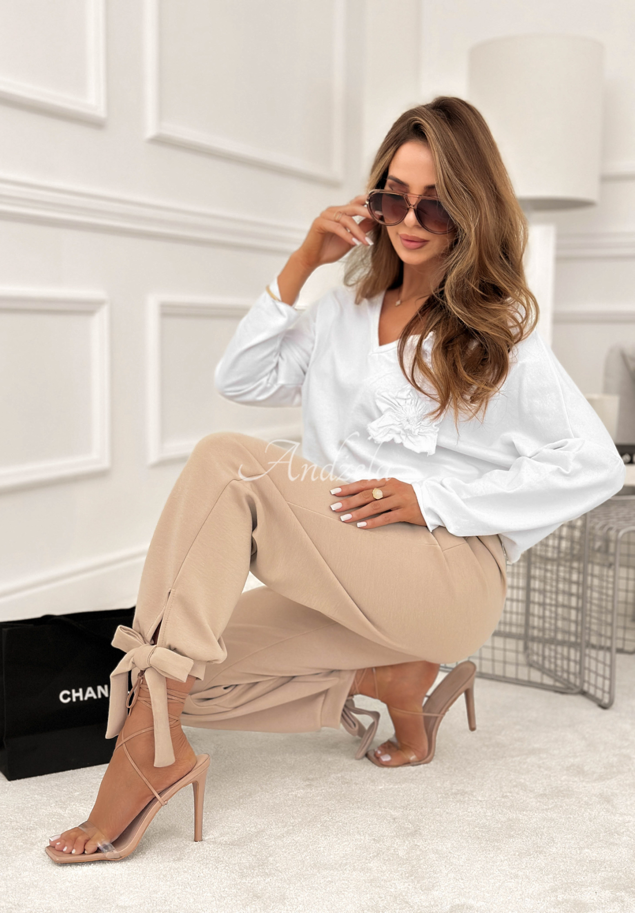 Tepláky Comfy &amp; Trendy béžové