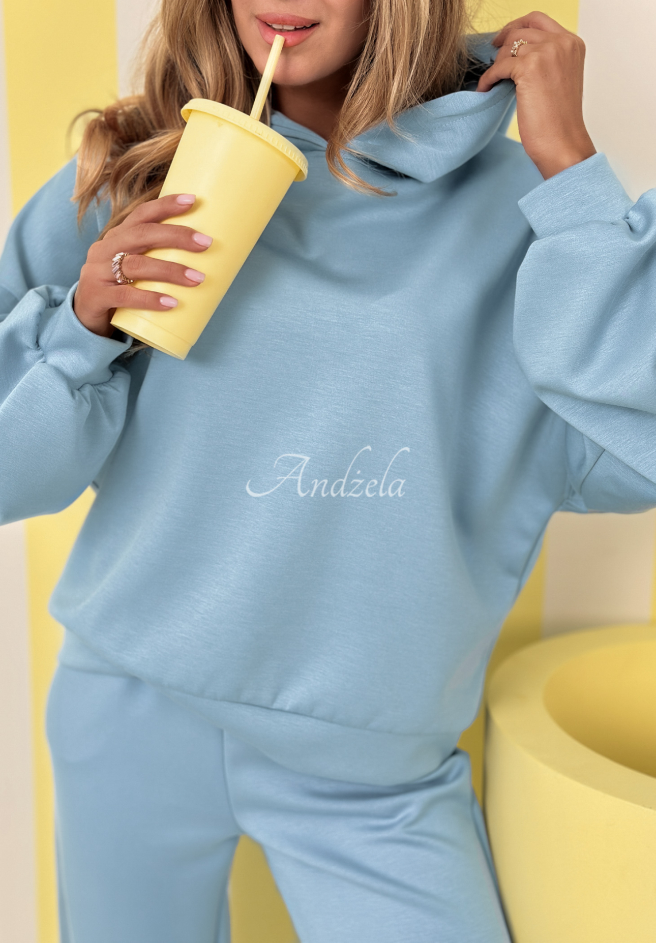 Tepláková súprava Remember About You blankytný