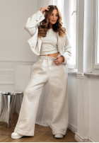 Tepláková súprava Mikina, Nohavice i top 3in1 Almost There ťavý