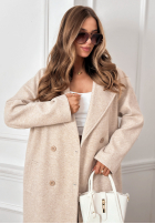 Dlhý Kabát Springtime Success sivý