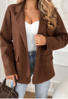 Zamszowa Sako Good Balance čokoládová