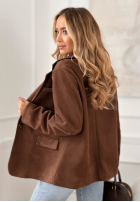 Zamszowa Sako Good Balance čokoládová