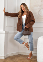 Zamszowa Sako Good Balance čokoládová