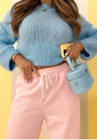 Miękki Sveter Mrs Sweet Candy blankytný