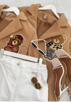 Nohavice džínosové balloon Wait For Me svetlobéžové