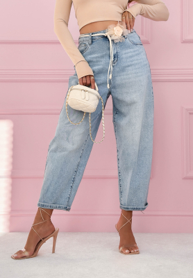 Dž&iacute;nsy banana Adds New Life svetlomodr&eacute;