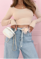 Nohavice džínosové banana Adds New Life svetlomodré