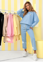 Tepláková súprava Mikina i Nohavice Better Now žltá