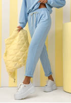 Tepláková súprava Mikina i Nohavice Better Now žltá