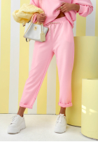 Tepláková súprava Mikina i Nohavice Better Now žltá