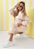 Tepláková súprava Mikina i Nohavice Better Now žltá