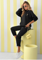 Tepláková súprava Mikina i Nohavice Better Now žltá