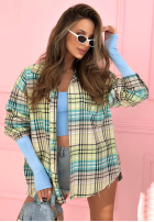 Košeľa w kratę Sunny Afternoon žltá