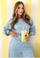 Tepláková súprava Full Of Motivation blankytný