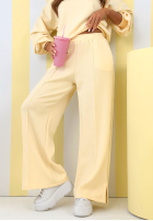 Tepláková súprava Full Of Motivation žltá