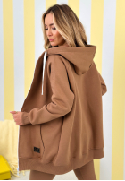 Rozpinana Mikina s kapucňou Siempre ťavia