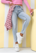 Nohavice džínosové skinny Margaret svetlomodré