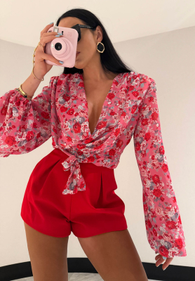 Visk&oacute;zov&eacute; &scaron;ortky La Milla Off Today červen&eacute;