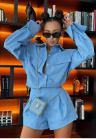 Krótkie spodenki z zakładkami La Milla Camilla červené