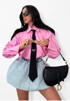 Košeľa z krawatem La Milla Kendall Biela